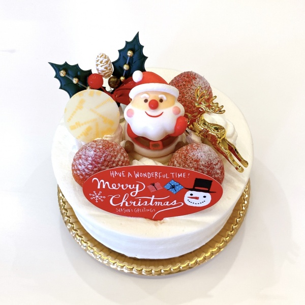 Xmas生クリームデコレーション